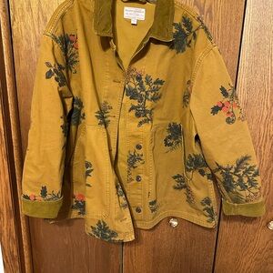 Filson Floral Canvas Barn Jacket